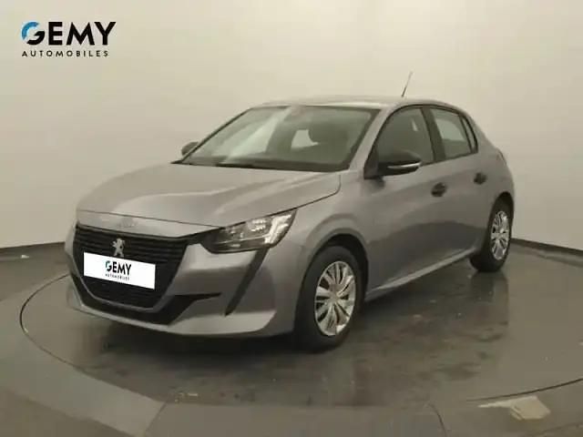 Gris Occasion 2021 Peugeot 208 S Citadine | 10 290 € (Bon prix) - Image 1/4