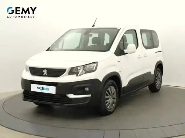 Blanc banquise Occasion 2021 Peugeot Rifter S Monospace | 19 990 € (Prix juste) - Image 1/4