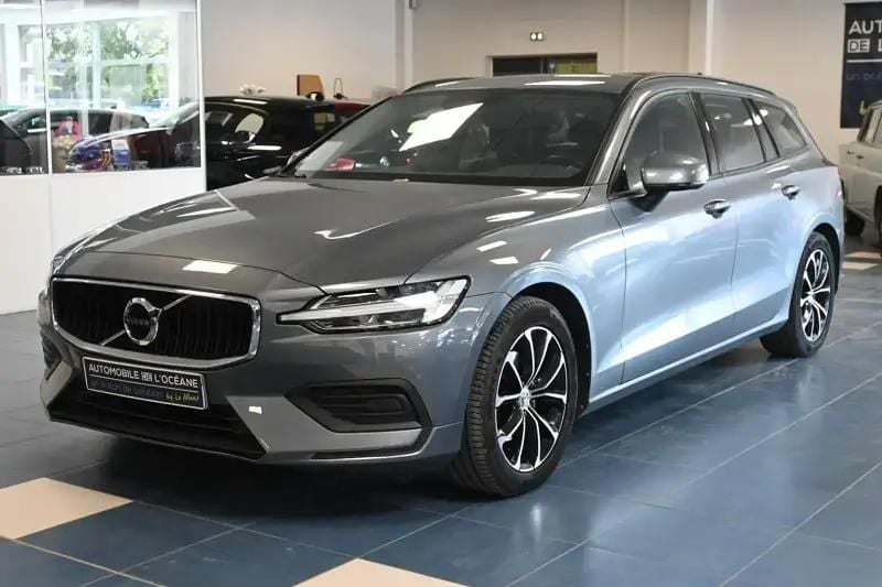 Gris Utilisé 2019 Volvo V60 Business Edition Break | 17 996 € (Bon prix) - Image 1/4