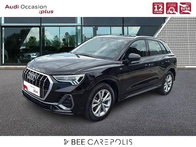 Noir mythe métallisé Occasion 2022 Audi Q3 S-Line SUV | 32 990 € - Image 1/4