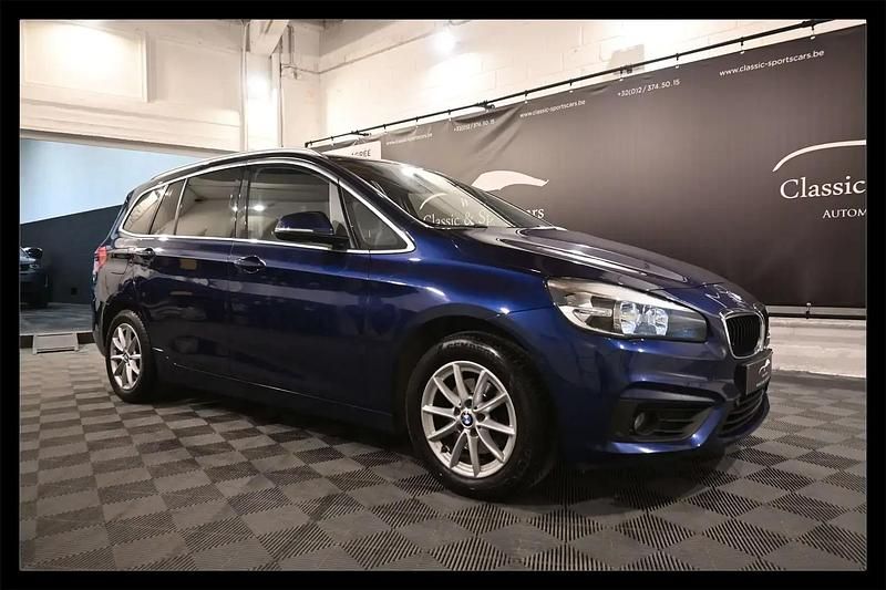 Bleu Utilisé 2018 BMW 216 Gran Tourer Sport Line Monospace | 7 950 € (Super prix) - Image 1/4