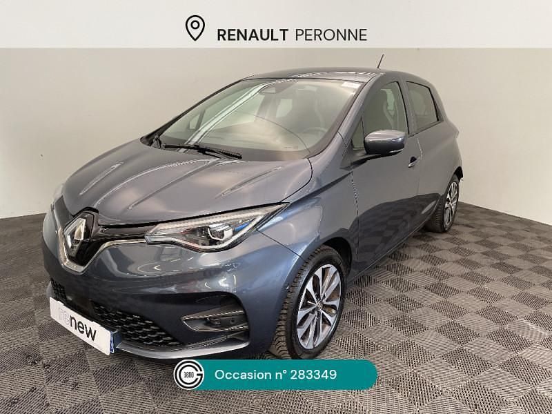 Gris Utilisé 2021 Renault Zoe Intens Citadine | 13 990 € (Prix juste) - Image 1/4