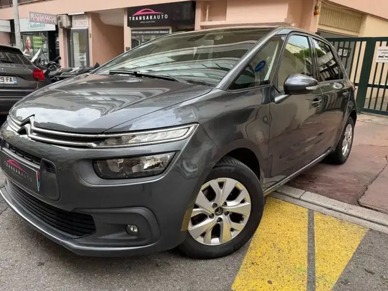 Gris Utilisé 2016 Citroën C4 Picasso Live Monospace | 6 990 € (Bon prix) - Image 1/4