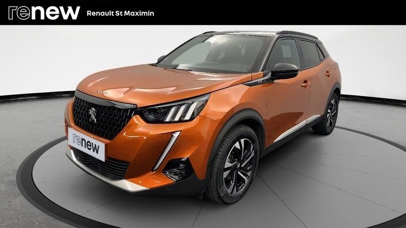 Orange Utilisé 2021 Peugeot 2008 GT SUV | 18 990 € (Prix juste) - Image 1/4