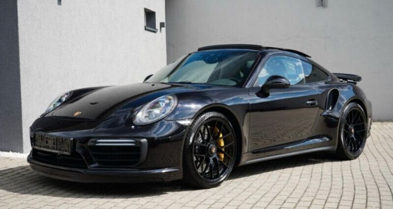 Bleu Utilisé 2017 Porsche 911 Turbo S Coupé | 174 000 € (Prix assez cher) - Image 1/4
