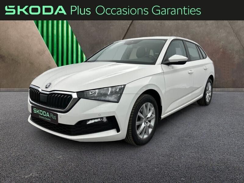 Blanc Utilisé 2021 Skoda Scala Business Line Citadine | 18 490 € (Prix assez cher) - Image 1/4
