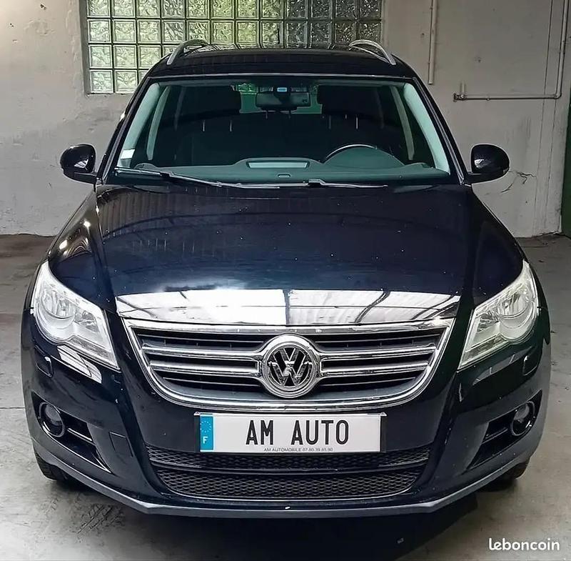 Noir Utilisé 2008 VW Tiguan SUV | 6 490 € (Prix juste) - Image 1/4