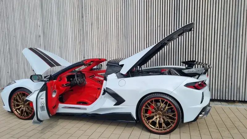 Blanc Utilisé 2023 Chevrolet Corvette Sport Cabriolet | 125 000 € - Image 1/4