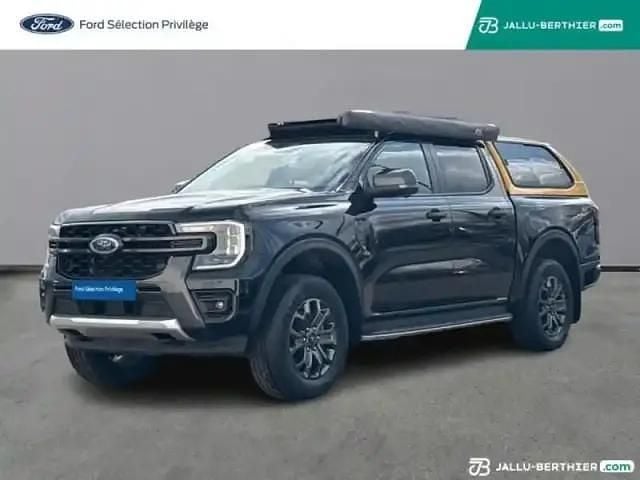 Noir agate métallisée Occasion 2023 Ford Ranger Wildtrack Pick-up | 59 990 € - Image 1/4