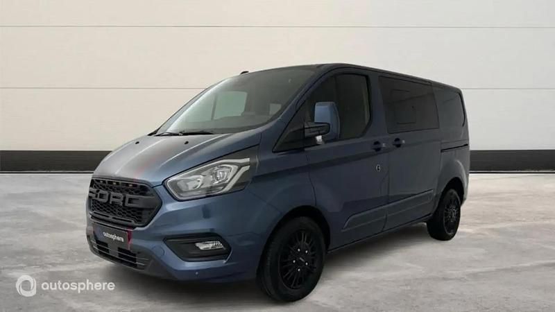 Bleu Occasion 2023 Ford Transit Custom Limited Van | 31 999 € (Prix juste) - Image 1/4