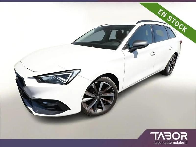 Blanc Utilisé 2021 Seat Leon ST FR Break | 17 472 € (Prix juste) - Image 1/4