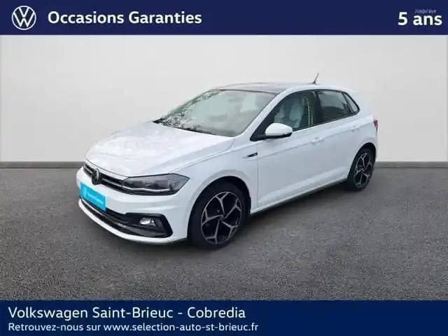 Blanc pur Occasion 2021 VW Polo R-line Berline | 20 890 € (Prix assez cher) - Image 1/4