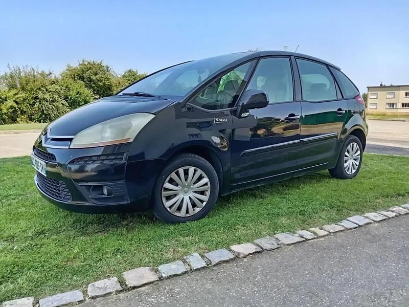 Noir Utilisé 2008 Citroën C4 Picasso Dynamique Monospace | 2 800 € - Image 1/4