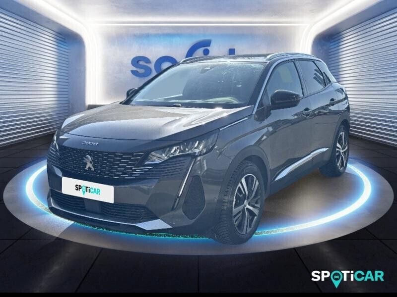Gris Utilisé 2021 Peugeot 3008 Allure SUV | 24 190 € (Prix juste) - Image 1/4