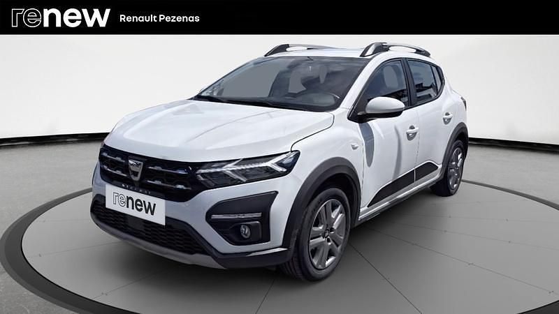 Blanc Utilisé 2021 Dacia Sandero Comfort Citadine | 14 299 € (Prix juste) - Image 1/4