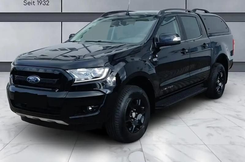 Noir Utilisé 2018 Ford Ranger Limited Pick-up | 32 590 € (Prix cher) - Image 1/4