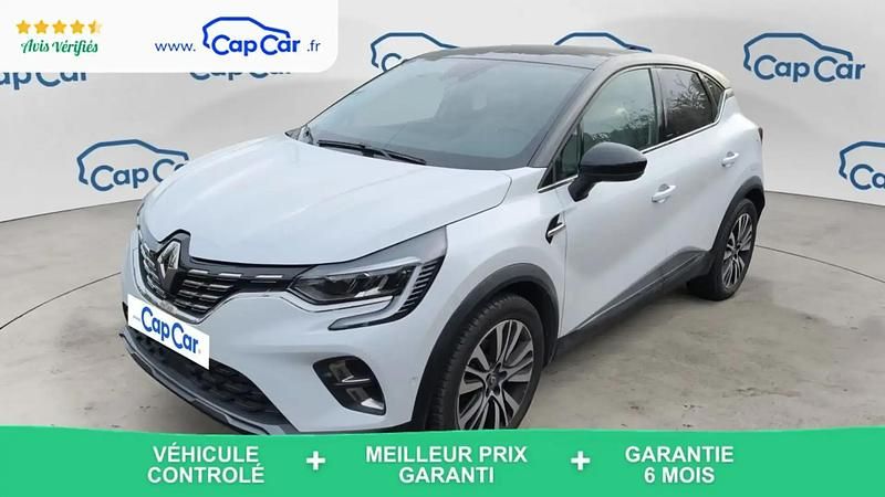 Blanc Occasion 2020 Renault Captur Initiale Paris SUV | 13 680 € (Super prix) - Image 1/4