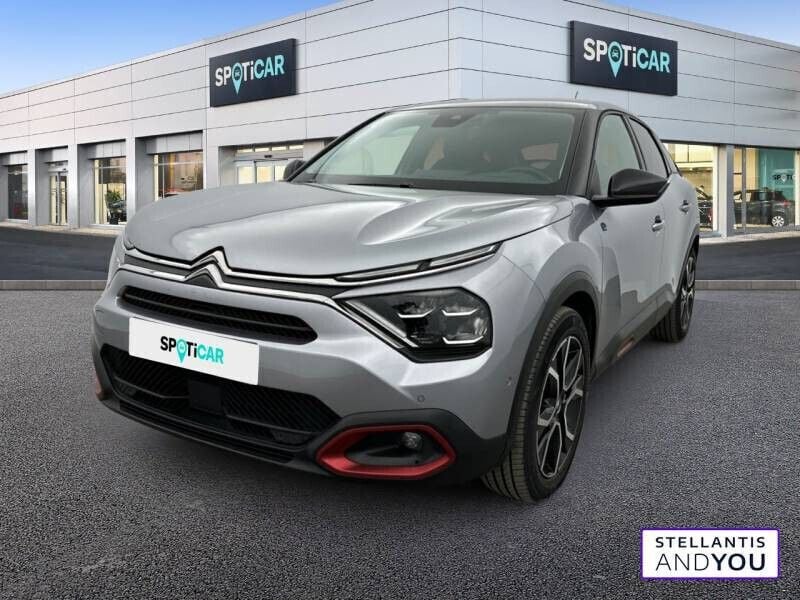 Gris Utilisé 2022 Citroën e-C4 Shine Berline | 17 490 € (Bon prix) - Image 1/4