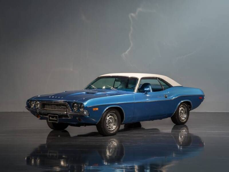 Bleu Occasion 1972 Dodge Challenger Coupé | 49 000 € - Image 1/4