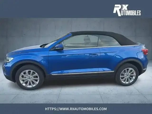 Occasion VW T-Roc Cabriolet 2025 Bleu ravenna / capote noire Cabriolet