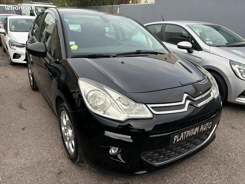 Noir Utilisé 2013 Citroën C3 Exclusive Citadine | 6 990 € (Prix juste) - Image 1/4