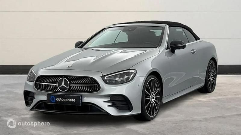 Gris Occasion 2022 Mercedes E220 AMG line Cabriolet | 50 999 € (Prix assez cher) - Image 1/4