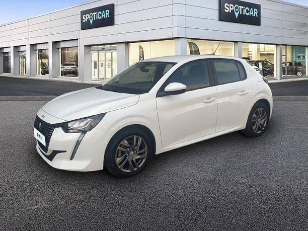 Blanc Utilisé 2021 Peugeot 208 Business-Line Citadine | 12 870 € (Prix juste) - Image 1/4