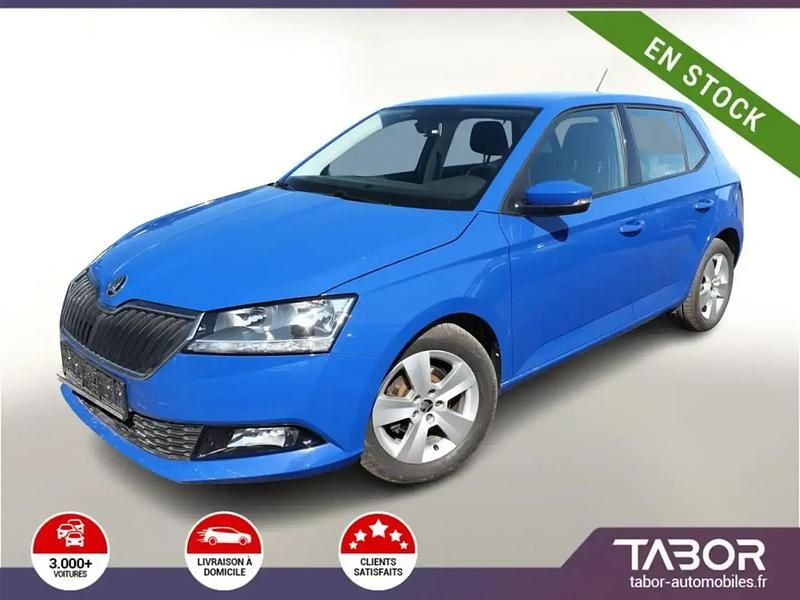 Bleu Utilisé 2021 Skoda Fabia Ambition | 13 288 € (Prix juste) - Image 1/4
