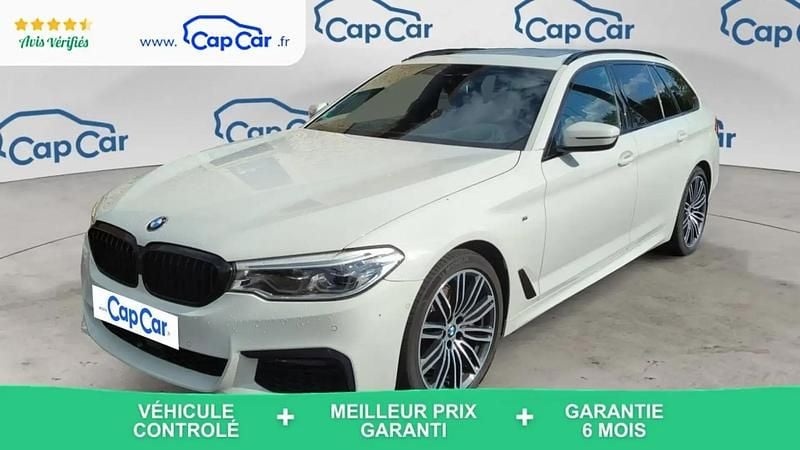 Blanc Occasion 2019 BMW 530 M Sport Break | 36 600 € (Super prix) - Image 1/4