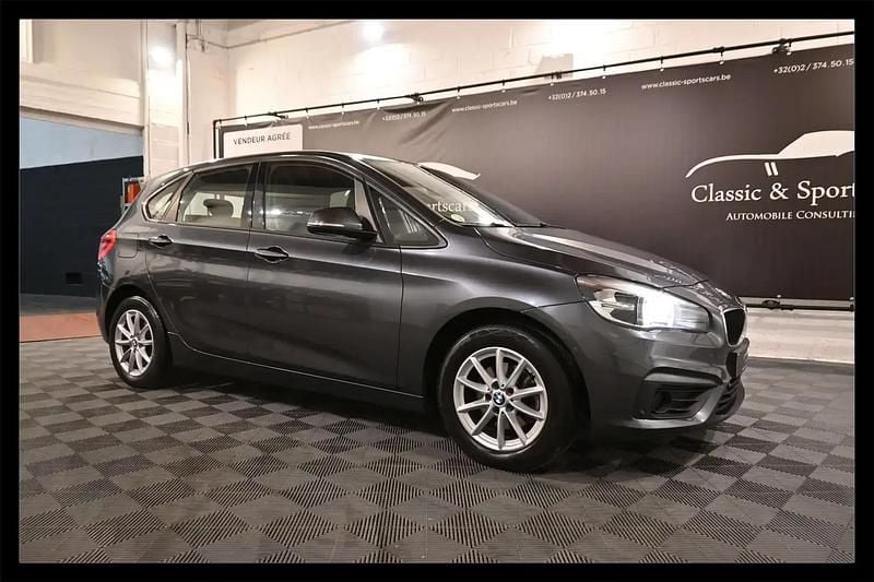 Gris Utilisé 2017 BMW 216 Active Tourer Sport Line Monospace | 6 450 € (Bon prix) - Image 1/4