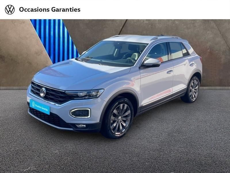 White silver Occasion 2020 VW T-Roc SUV | 24 500 € (Bon prix) - Image 1/4