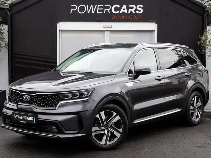 Gris Occasion 2021 Kia Sorento Platinum SUV | 29 650 € (Prix juste) - Image 1/4