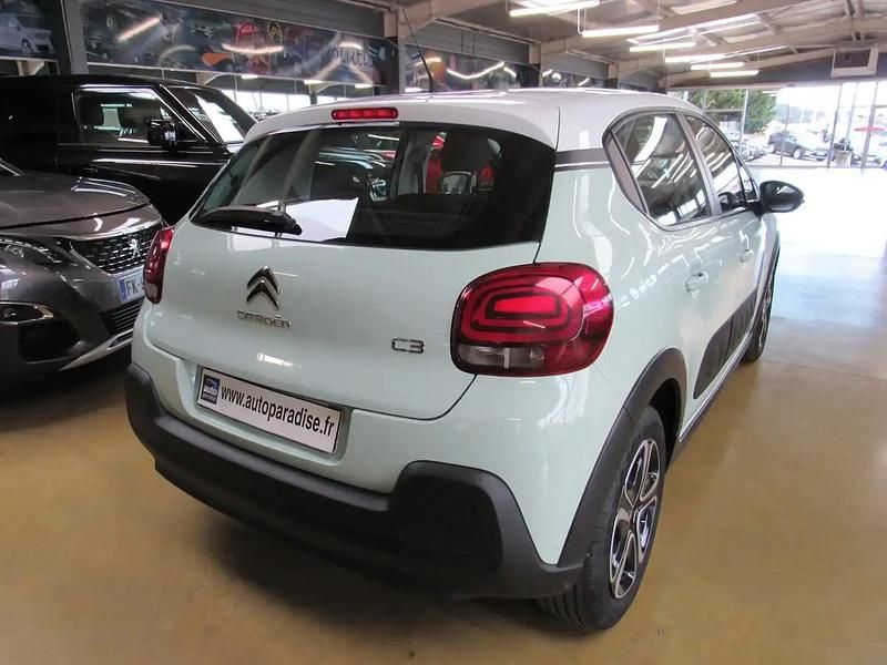 Occasion Citroën C3 Feel 83 ch (61 kW) 2017 Vert Berline