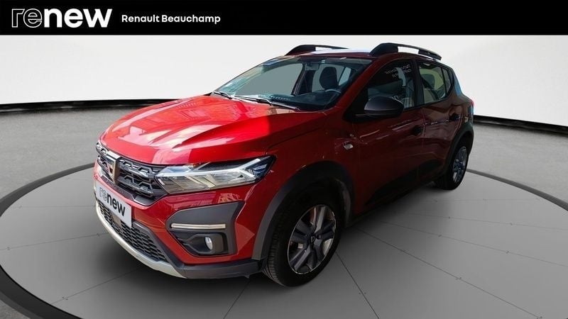 Rouge Utilisé 2021 Dacia Sandero Essentiel Citadine | 12 980 € (Prix juste) - Image 1/4