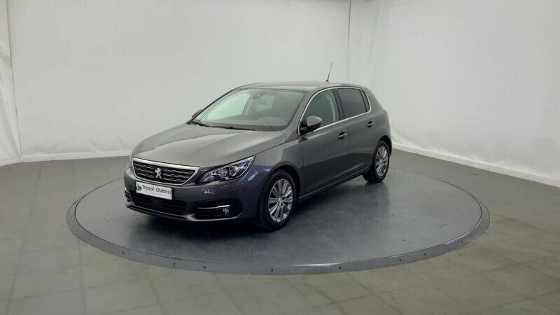 Gris Utilisé 2021 Peugeot 308 Allure Berline | 13 290 € (Bon prix) - Image 1/4