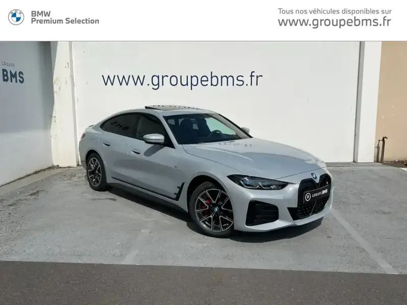 Gris Nouvelle 2024 BMW i4 M Sport Berline | 61 900 € (Prix juste) - Image 1/4