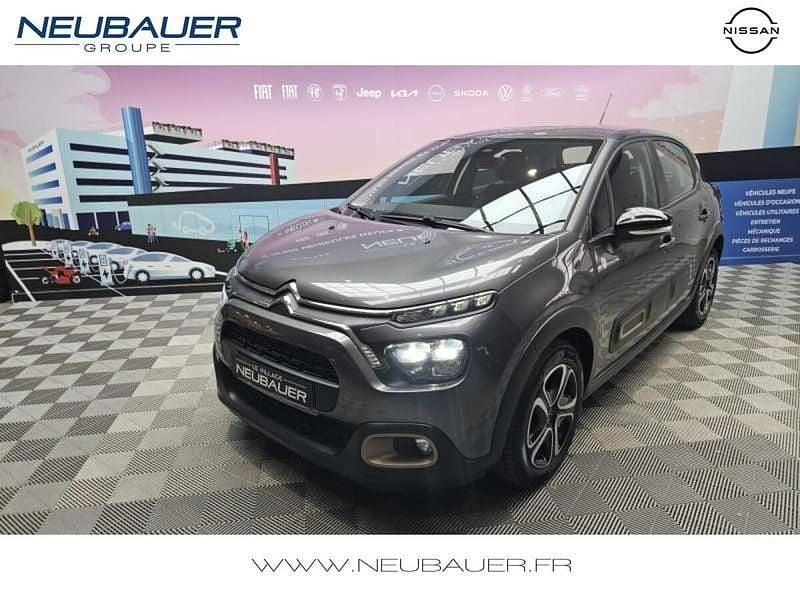 Gris platinium (m) Utilisé 2023 Citroën C3 PureTech Berline | 10 690 € - Image 1/4