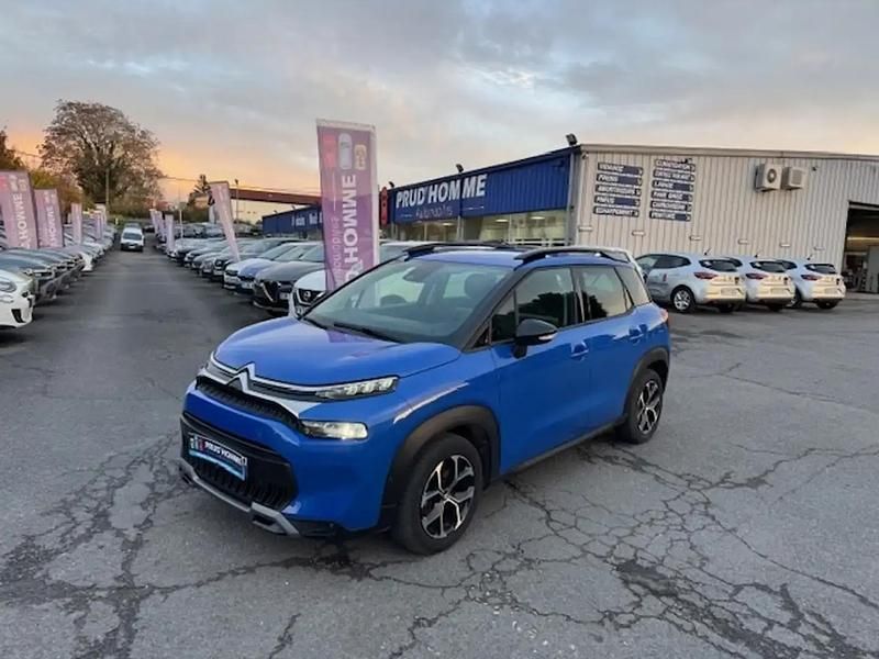 Bleu Occasion 2023 Citroën C3 Aircross PureTech SUV | 13 990 € (Bon prix) - Image 1/4