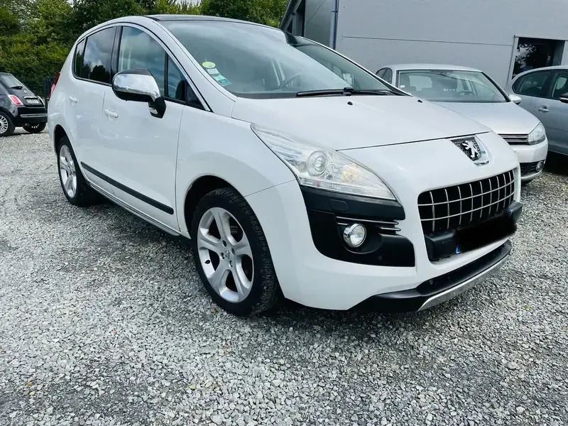 Blanc Utilisé 2011 Peugeot 3008 Monospace | 9 000 € (Prix juste) - Image 1/4