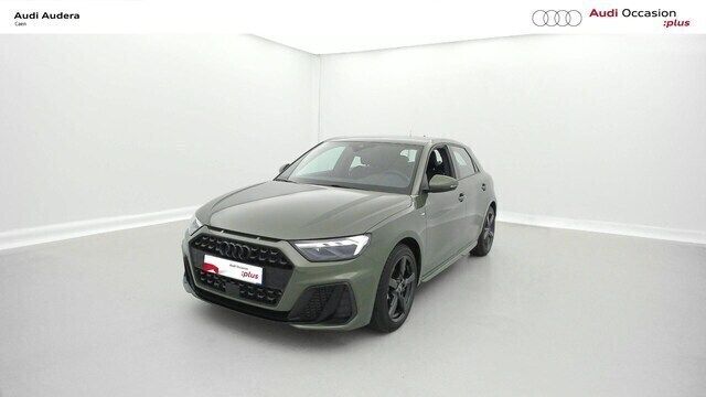 Vert district métallisé Utilisé 2024 Audi A1 Sportback S-Line Citadine | 28 900 € (Prix cher) - Image 1/4