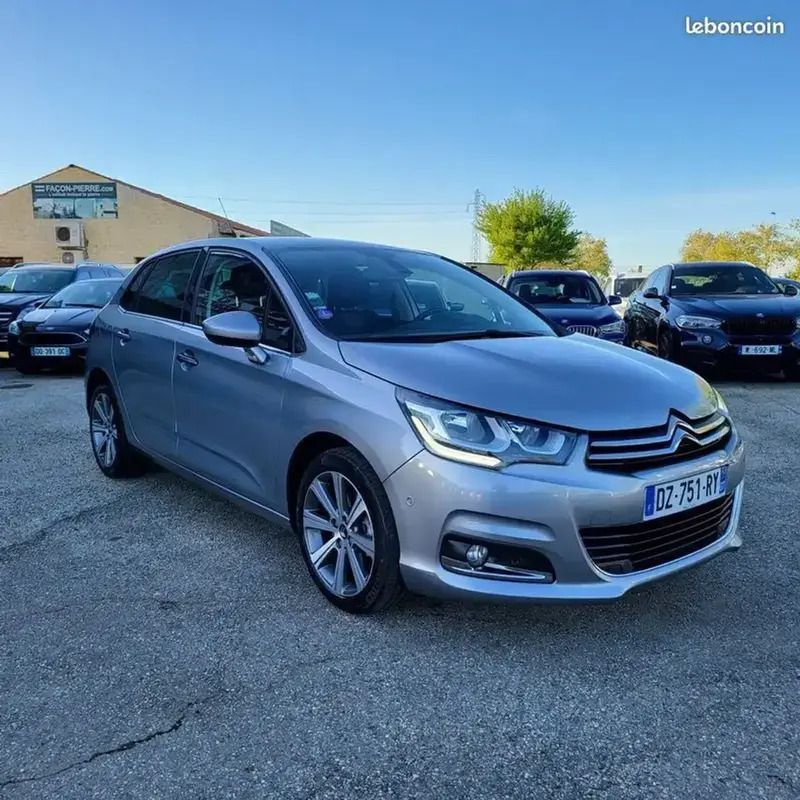 Gris Utilisé 2016 Citroën C4 PureTech Berline | 9 490 € (Super prix) - Image 1/4