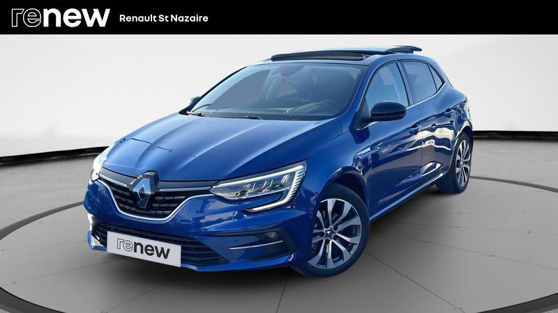 Bleu Utilisé 2024 Renault Mégane IV Techno Berline | 25 990 € (Prix cher) - Image 1/4