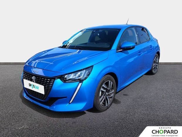 Bleu Utilisé 2021 Peugeot 208 Allure Citadine | 13 480 € (Prix juste) - Image 1/4