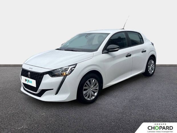 Blanc Utilisé 2020 Peugeot 208 Citadine | 10 398 € (Bon prix) - Image 1/4