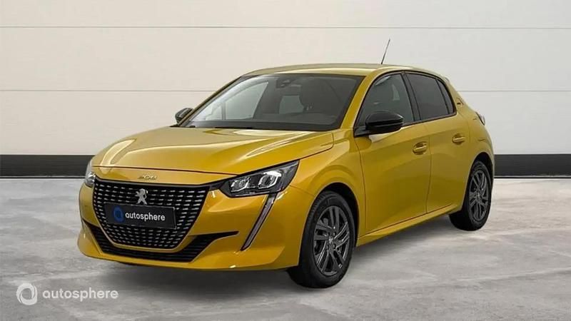 Gris Utilisé 2022 Peugeot 208 Style Citadine | 13 299 € (Prix juste) - Image 1/4