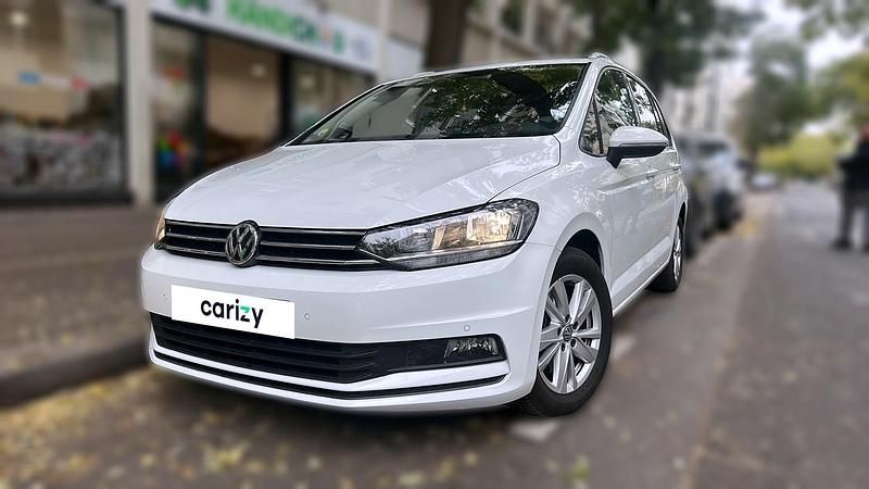 Blanc Occasion 2020 VW Touran LOUNGE Monospace | 17 295 € (Prix assez cher) - Image 1/4