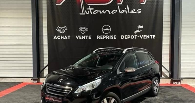 Noir Utilisé 2016 Peugeot 2008 Allure SUV | 8 990 € (Prix juste) - Image 1/4