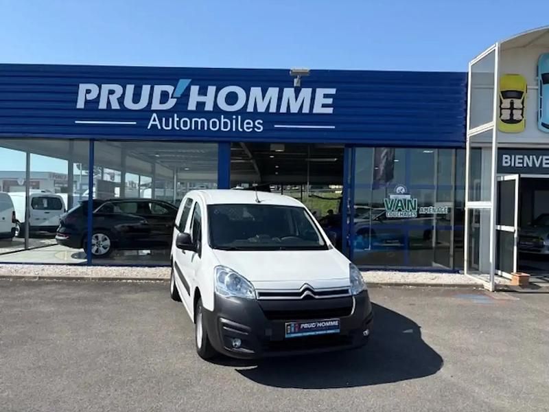 Blanc Utilisé 2018 Citroën Berlingo Monospace | 13 690 € (Prix juste) - Image 1/4