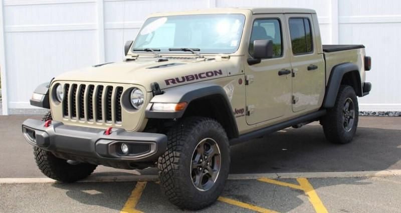 Beige Utilisé 2020 Jeep Gladiator Rubicon SUV | 46 017 € (Prix juste) - Image 1/4