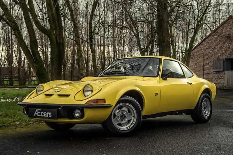 Jaune Occasion 1972 Opel GT Coupé | 24 950 € - Image 1/4